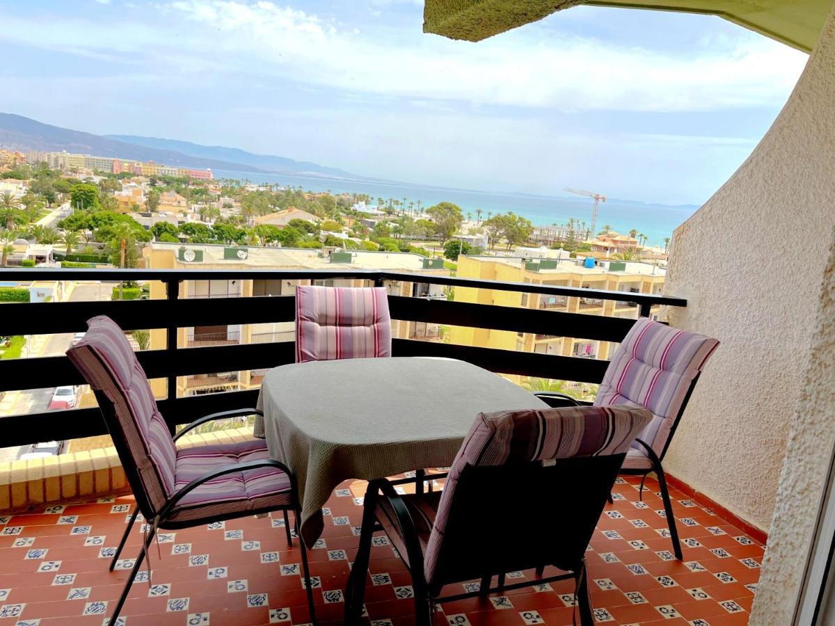 Apartamento Roquetas De Mar Urbanizacion, 2 Dormitorios, Gran Terraza Con Vista Al Mar, Wi-Fi, Parking Y Piscina Екстериор снимка
